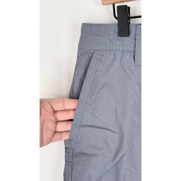 Columbia Mens Washed Out Shorts 10" Inseam Grey Flat Front Lined Size 34 R NWT - Picture 7 of 14